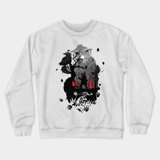 Apex Legends Bloodhound Crewneck Sweatshirt by whydesign